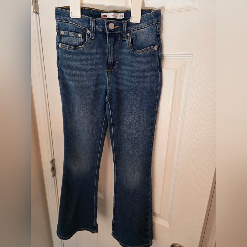 Levi's Dark Blue Flare Jeans